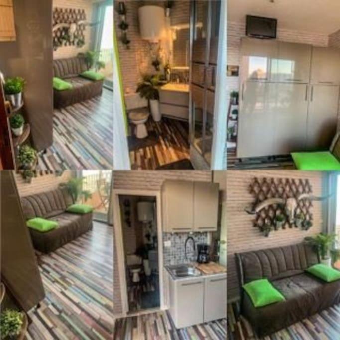 Studio Bord De Mer Plage Barcares Pyrenees O Le Barcares Luaran gambar